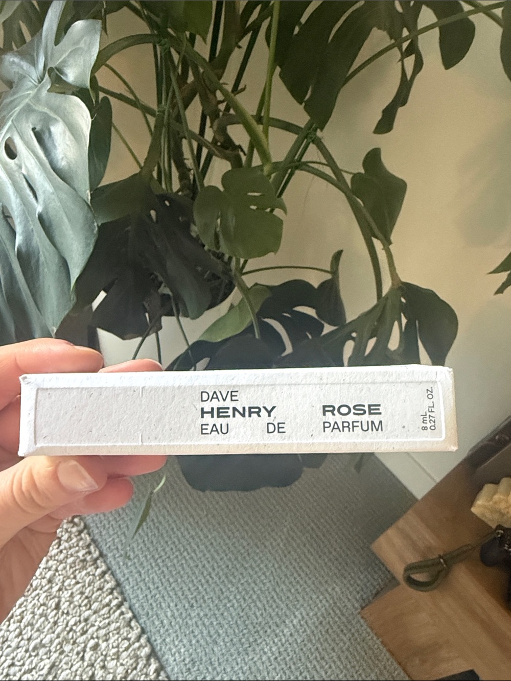 Dave Henry Rose Parfum - travel size 8ml. NWB, never used